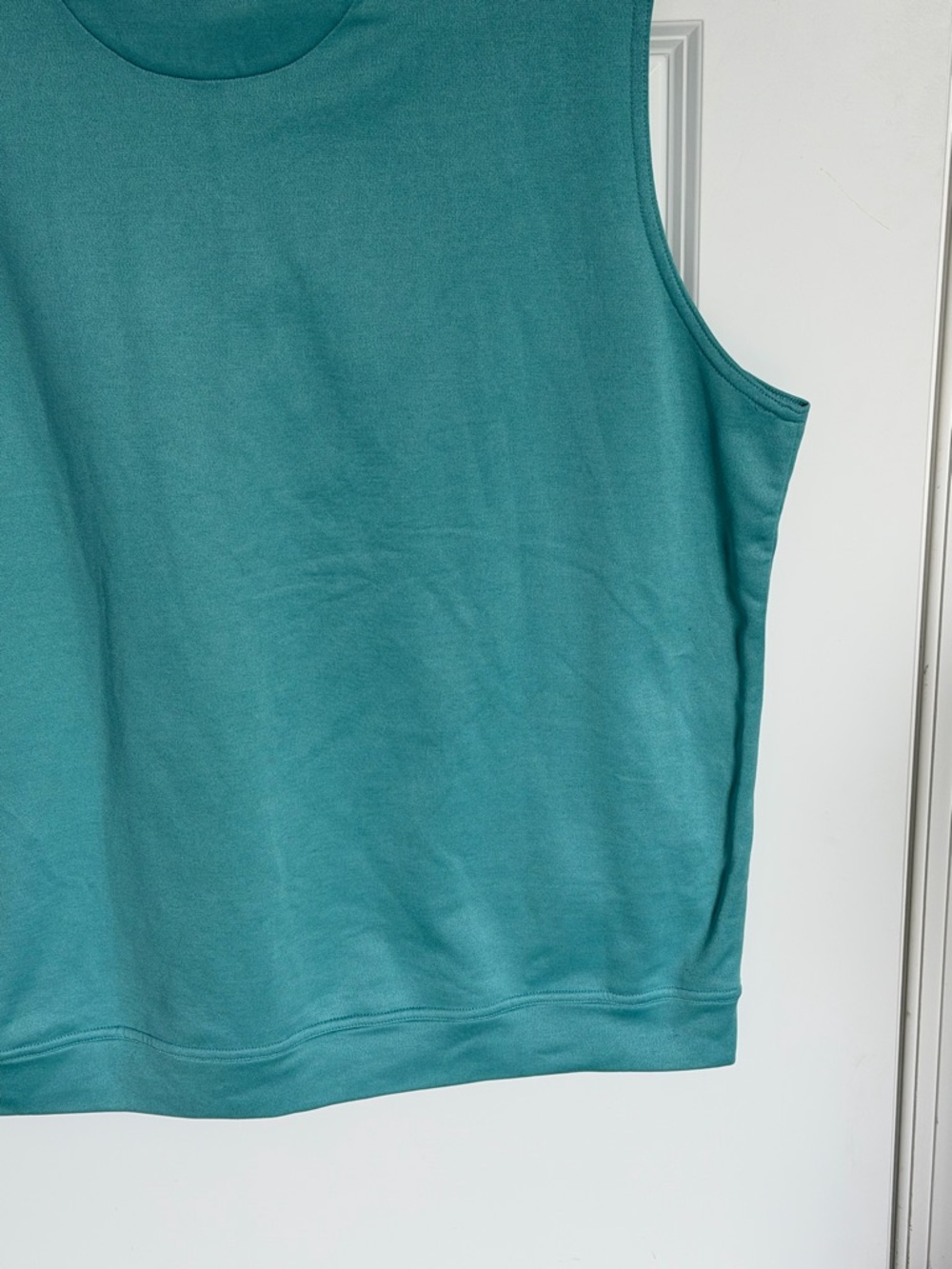 Peter Millar Men's Teal Quarter-Zip Pullover Sport Vest Size XL 39501 - Picture 9 of 13